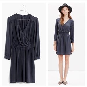 Silk Madewell Faux Wrap Dress